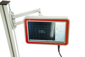 control panel touchscreen for squid ink laser coding system
